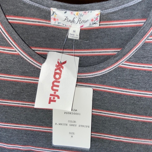 Striped T-Shirt Dress - Picture 5 of 5